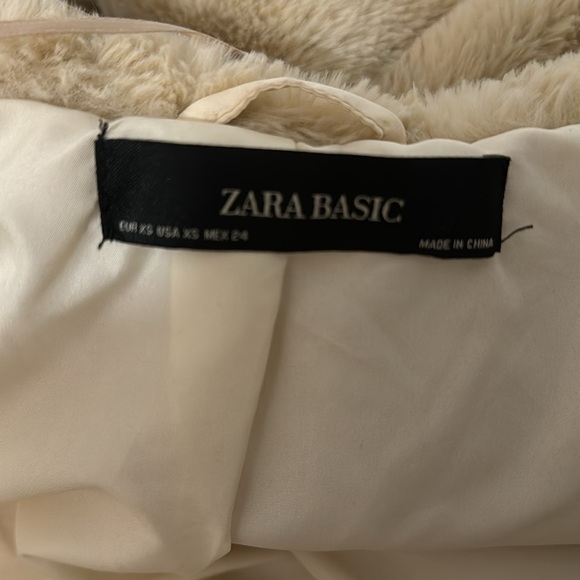 Light brown fuzzy jacket - Picture 3 of 4